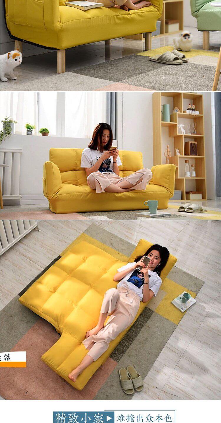 Lazy Floor Modern Minimalist Foldable Sofas - Image 8