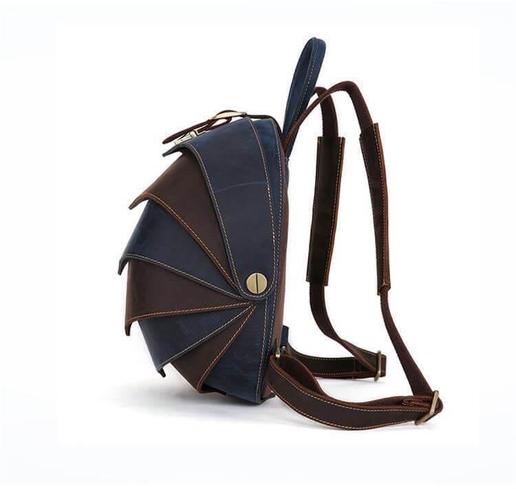 Genuine Leather Modern Retro Men Backpack - Image 6