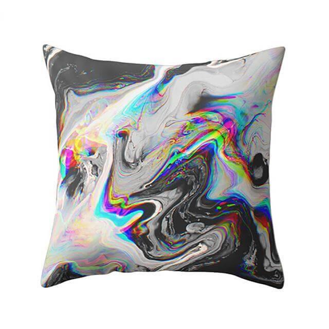 Marble Look Printed Home Pillow Cases - Image 9