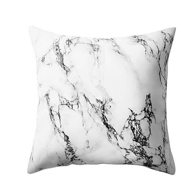 Marble Look Printed Home Pillow Cases - Image 5