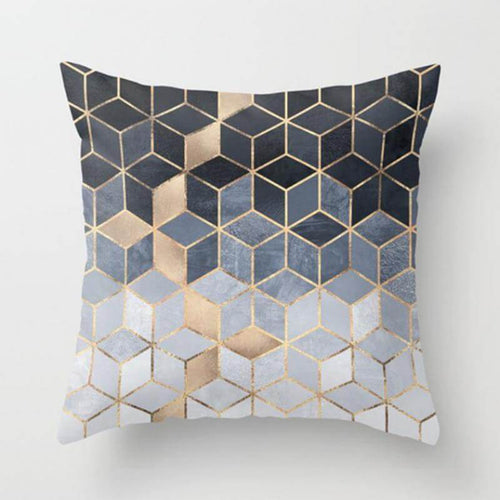 Irregular Triangle Pattern Pillow Cases - Image 0