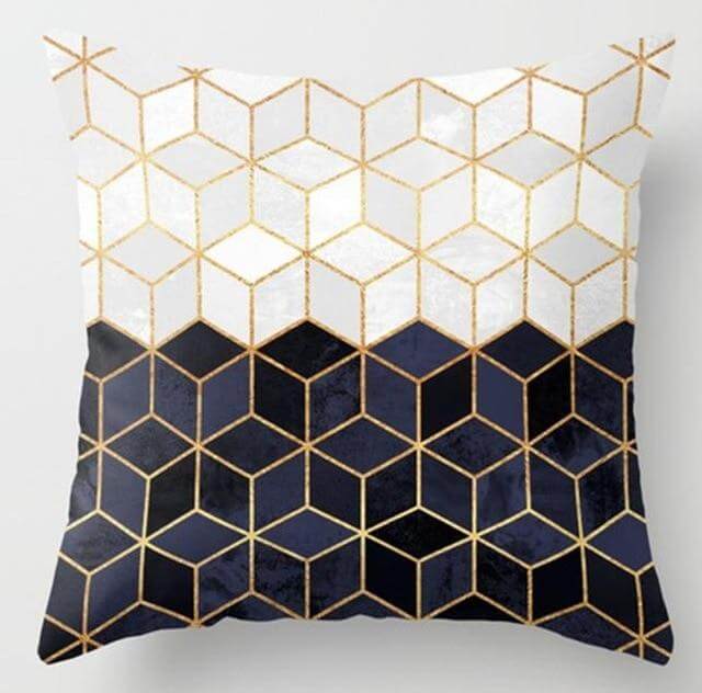 Irregular Triangle Pattern Pillow Cases - Image 3