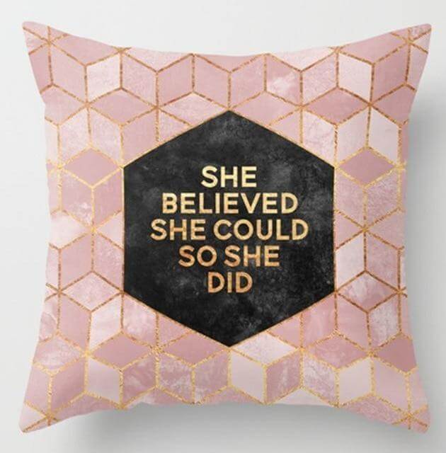 Irregular Triangle Pattern Pillow Cases - Image 19