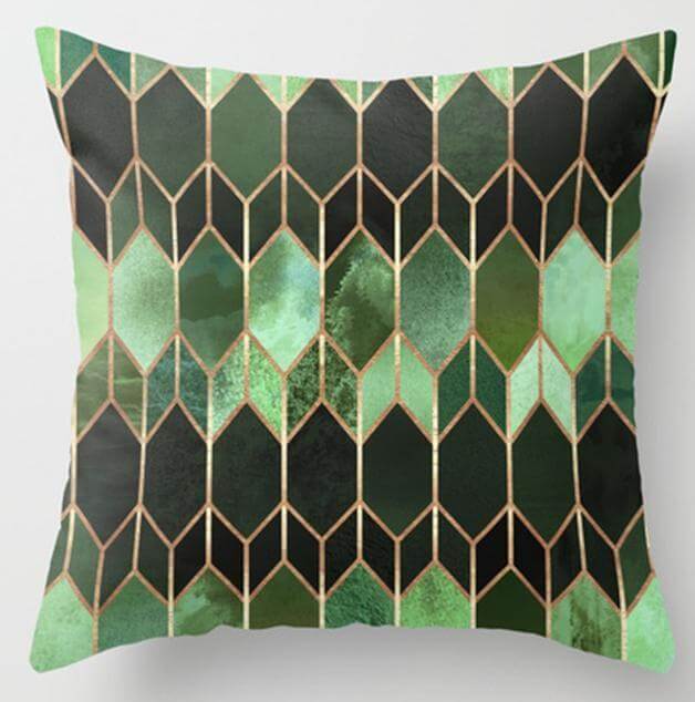 Irregular Triangle Pattern Pillow Cases - Image 22