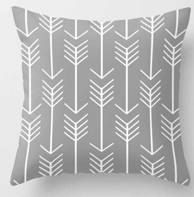 Irregular Triangle Pattern Pillow Cases - Image 1