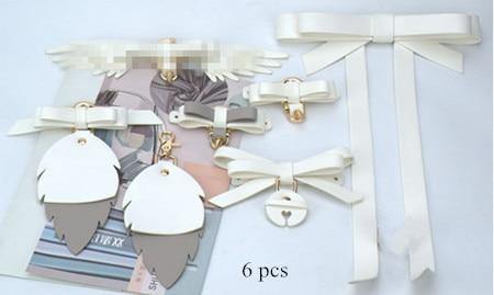 Angel Wing Lock Genuine Leather Women Bag - Image 12