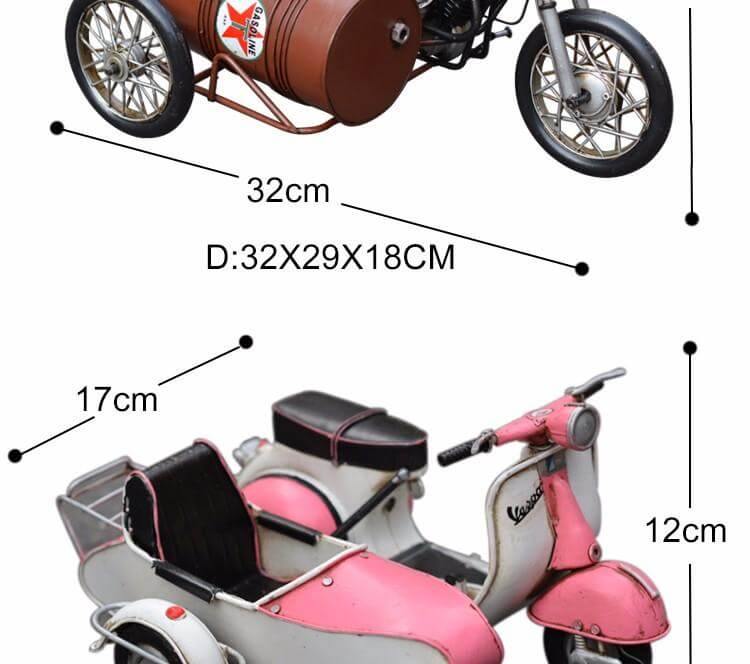 Handmade Creative Three Wheeled BMW Motorcycle - Image 10