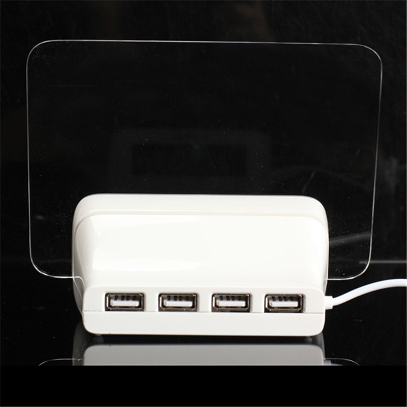 Message Board LED Digital USB Alarm Clock - Image 5