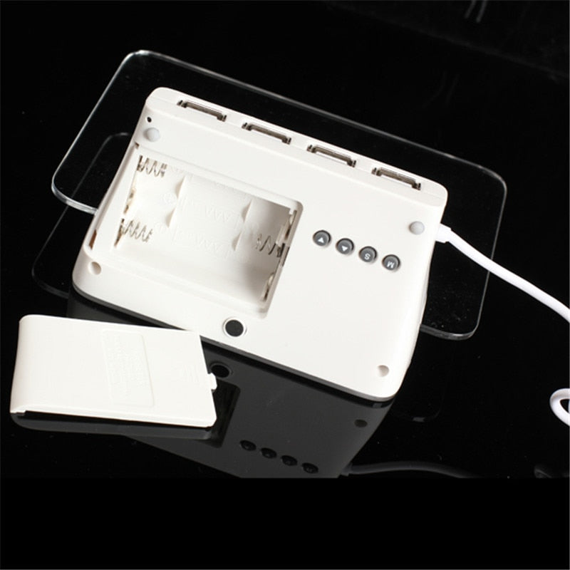 Message Board LED Digital USB Alarm Clock - Image 3