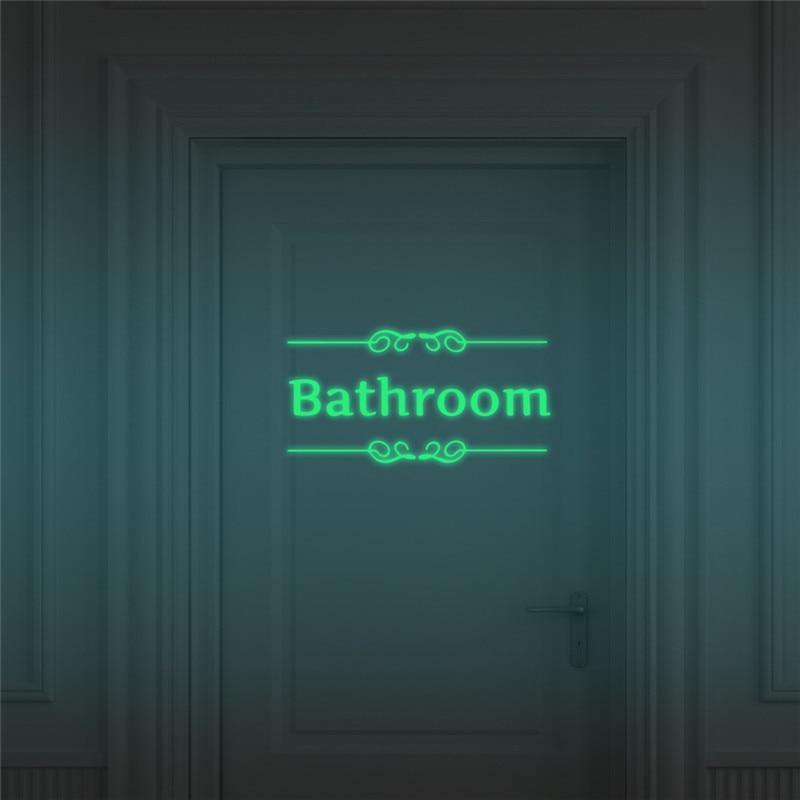 Luminous Toilet Wall Sticker - Image 3