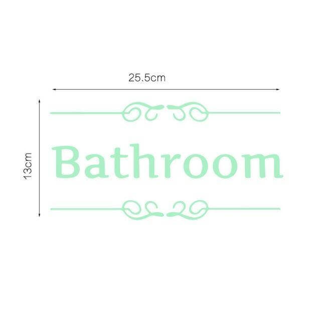 Luminous Toilet Wall Sticker - Image 2