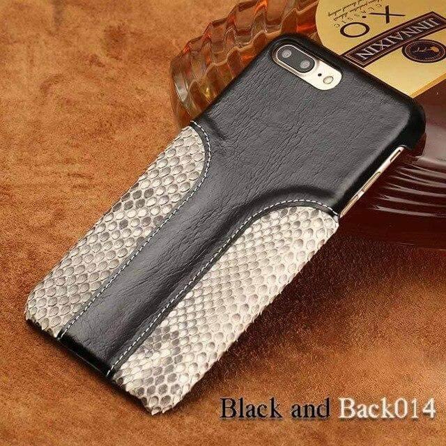 Luxury Snake Skin Leather Iphone Case - Image 3