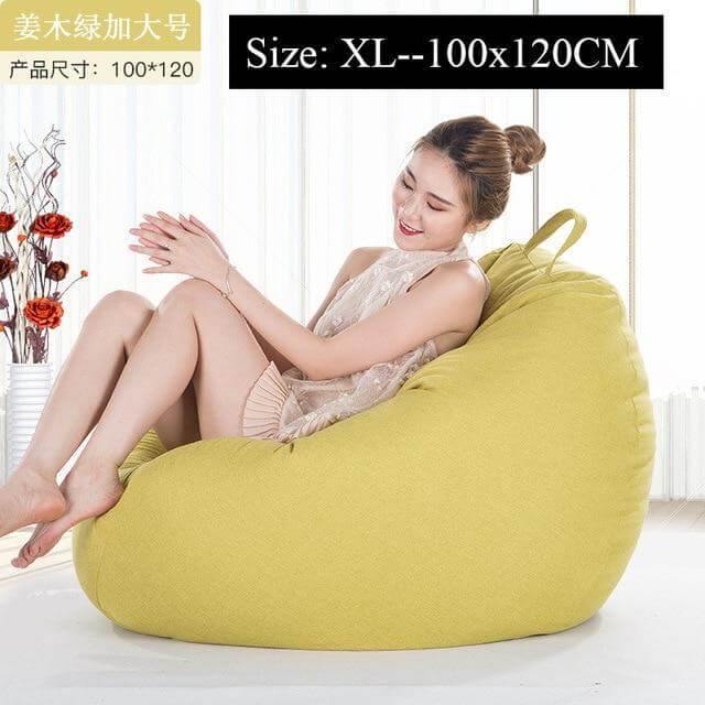 Modern Look Loft Style Pouf One Seat Bean Bag - Image 11