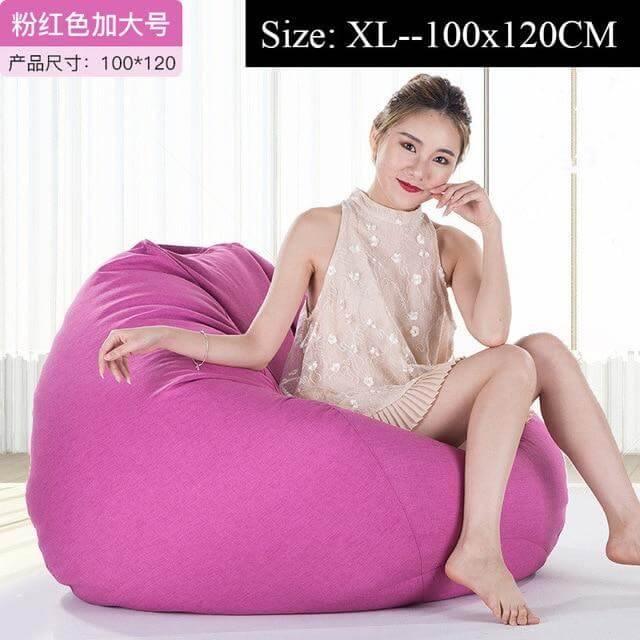 Modern Look Loft Style Pouf One Seat Bean Bag - Image 15