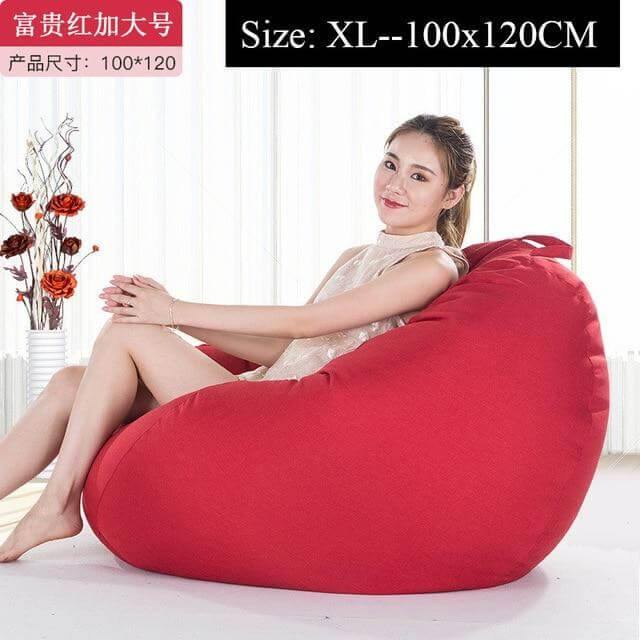 Modern Look Loft Style Pouf One Seat Bean Bag - Image 21