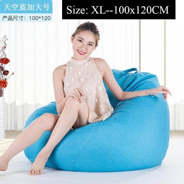Modern Look Loft Style Pouf One Seat Bean Bag - Image 14