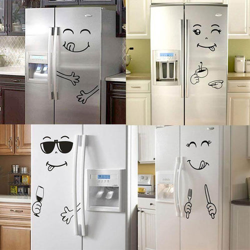 Smile Face Yummy Fridge Stickers - Image 0