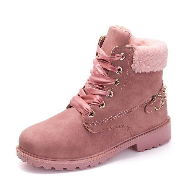 New British Style Lace Up Ankle Boots for Women - Image 8