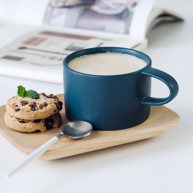 Nordic Colorful Elegant Matte Coffee Mugs - Image 1