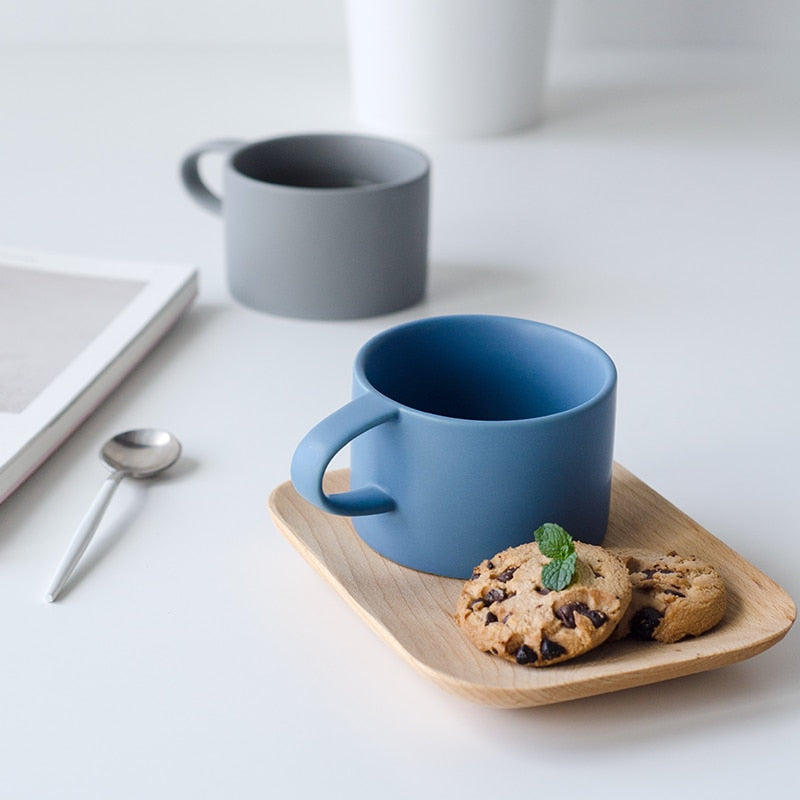 Nordic Colorful Elegant Matte Coffee Mugs - Image 3