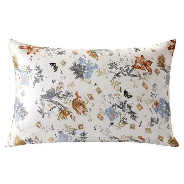 100% Nature Colorful Silk Colorful Pillowcases - Image 4