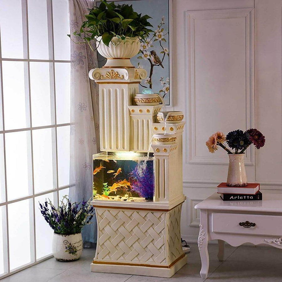 Luxury Roman Style Vintage Aquarium Fish Tank - Image 3