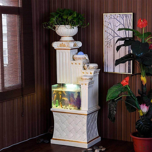 Luxury Roman Style Vintage Aquarium Fish Tank - Image 0