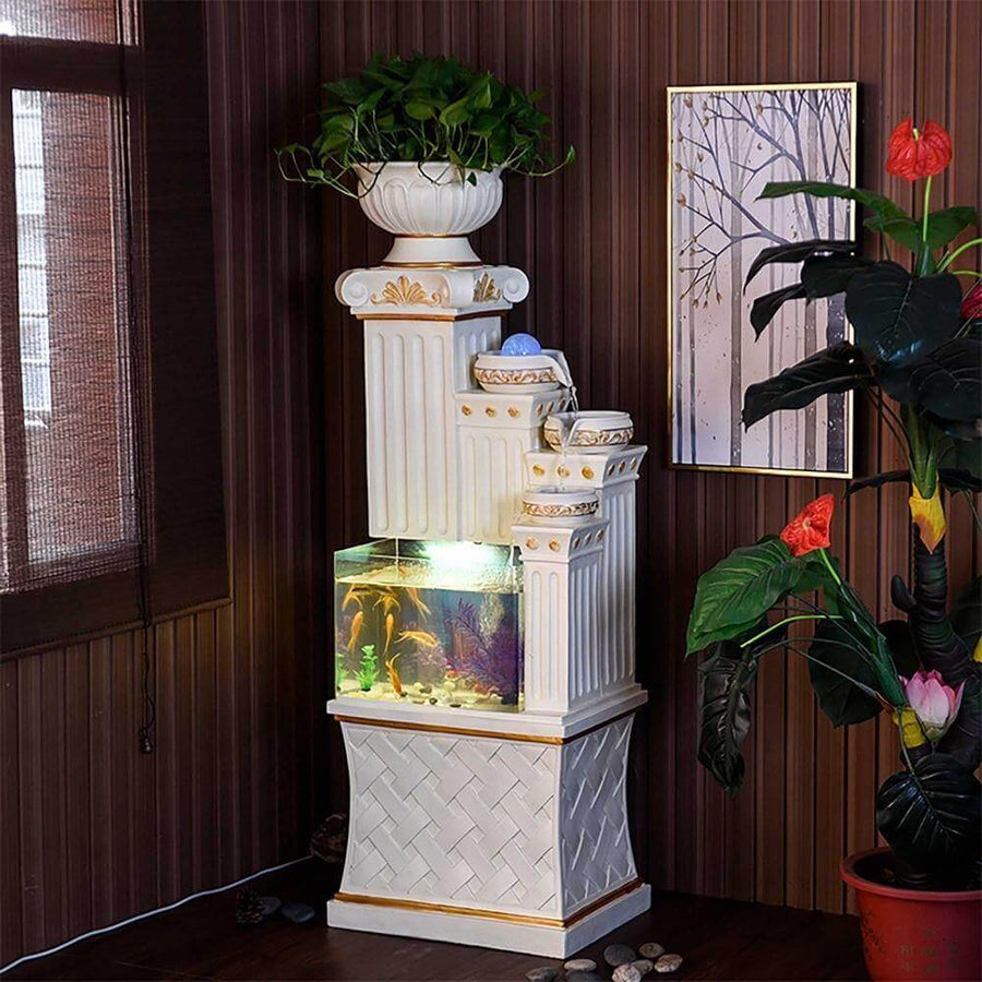 Luxury Roman Style Vintage Aquarium Fish Tank - Image 0