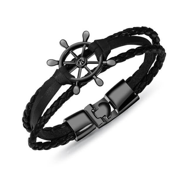 Captain Leather Bracelet - Image 9