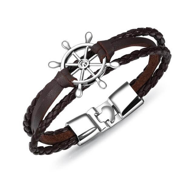 Captain Leather Bracelet - Image 7