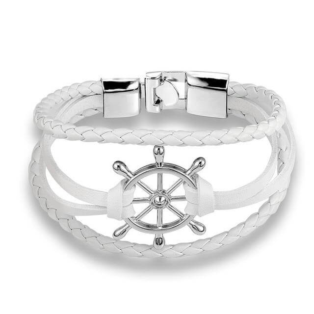 Captain Leather Bracelet - Image 3