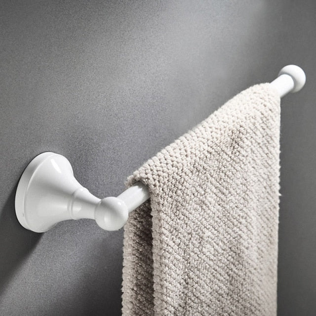 Wall-Mounted Bathroom Accessories Holder Set - Image 17
