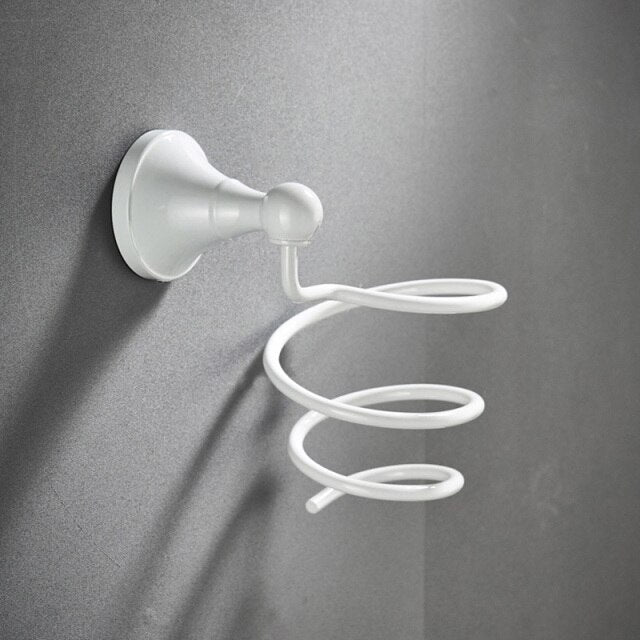 Wall-Mounted Bathroom Accessories Holder Set - Image 1