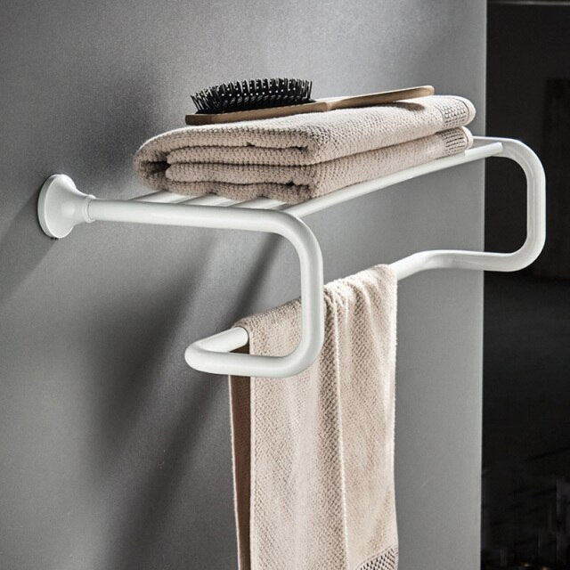 Wall-Mounted Bathroom Accessories Holder Set - Image 12