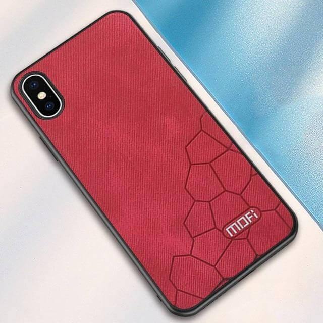 Luxury Fabric Hard Back Cover For iPhone Models - Image 5