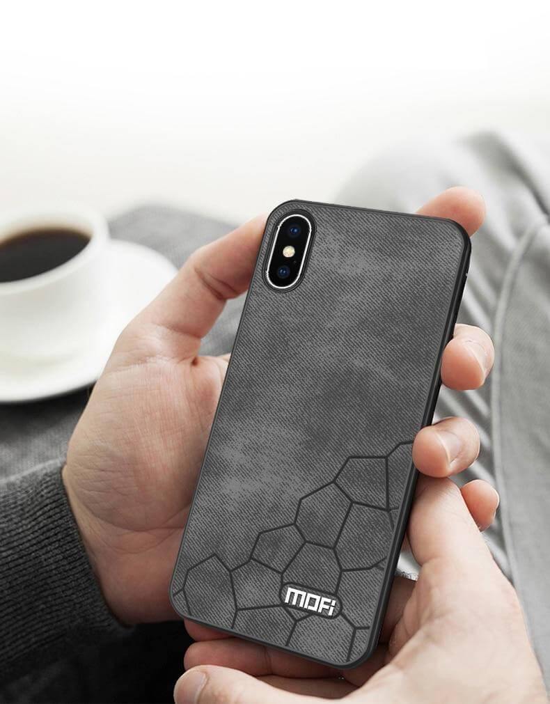 Luxury Fabric Hard Back Cover For iPhone Models - Image 6