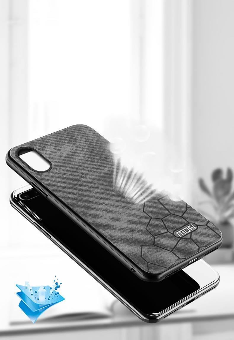 Luxury Fabric Hard Back Cover For iPhone Models - Image 8