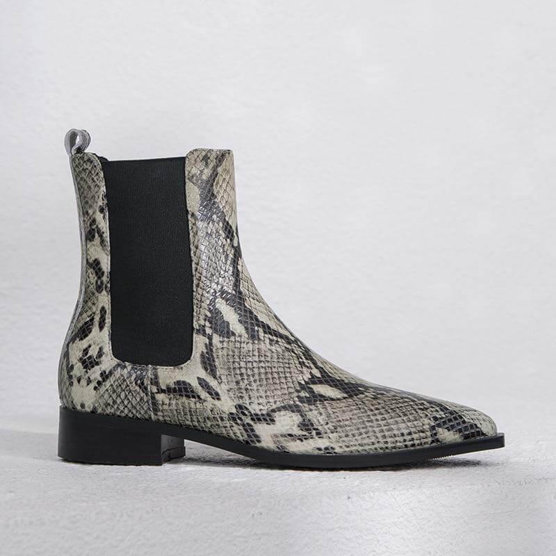 Real Leather Short Ankle Boots - Image 5