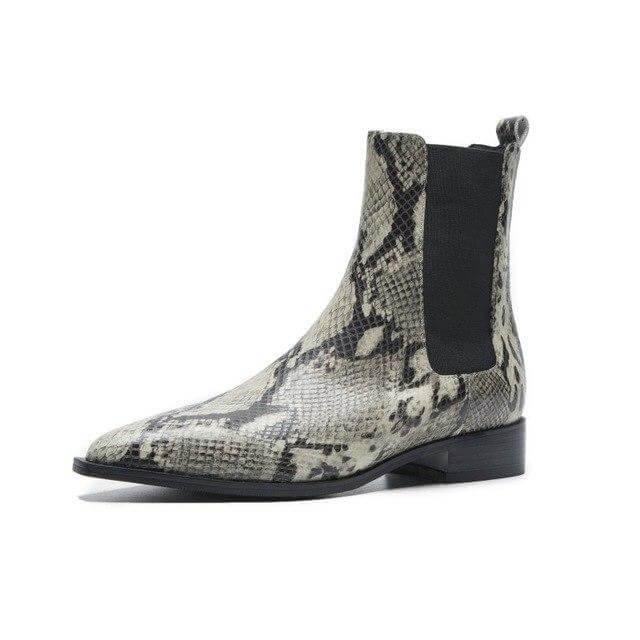 Real Leather Short Ankle Boots - Image 0