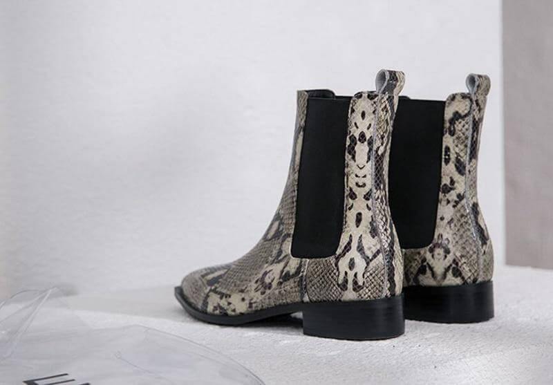 Real Leather Short Ankle Boots - Image 2