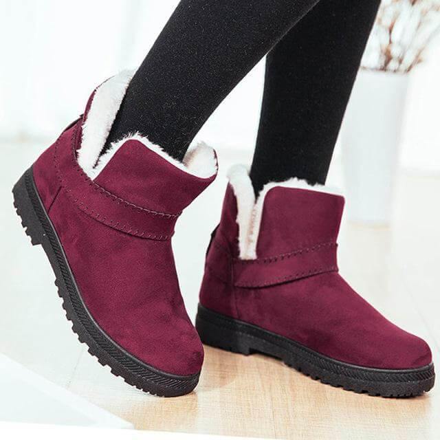 Cute Suede Ankle Boots For Women - Image 1