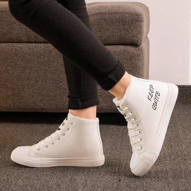 Low Ankle Fashion Winter Boots Sneakers - Image 7
