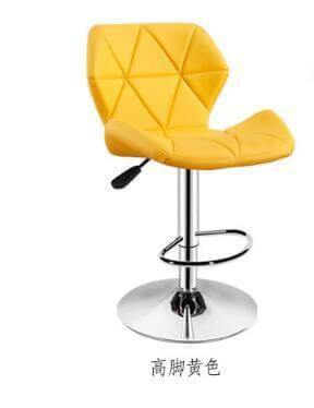 Simple Colorful Modern Office Home Bar Stools - Image 7