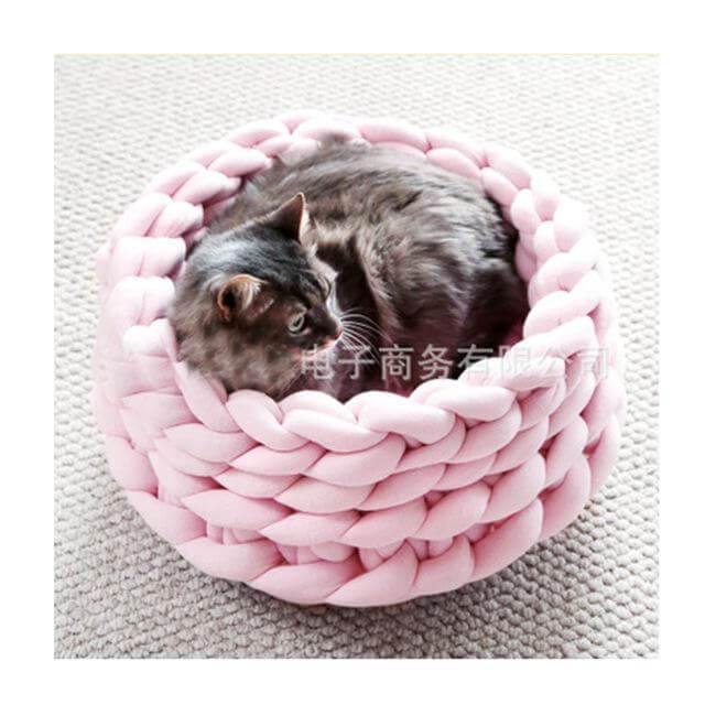 Handmade Knit Pet Bed - Image 6