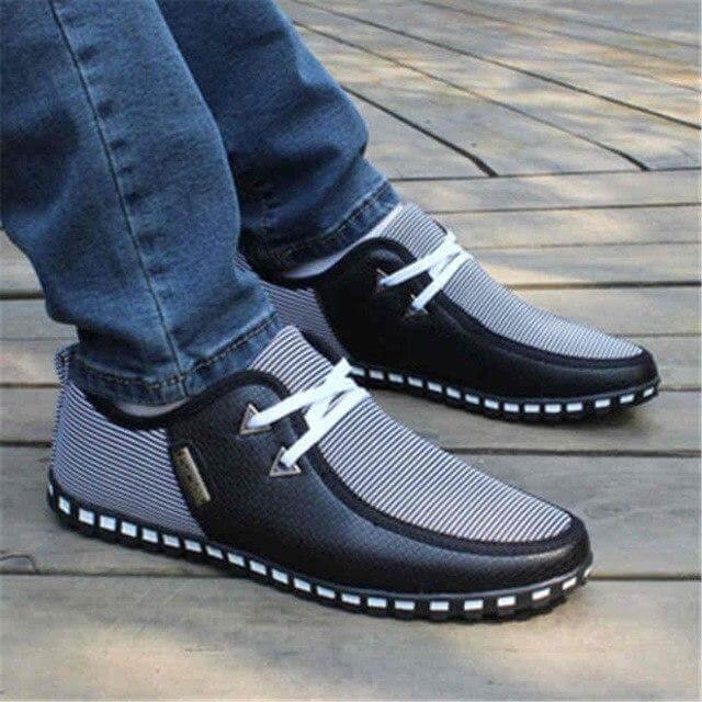 Casual Lace-up Breathable Lace-up Men Shoes - Image 5