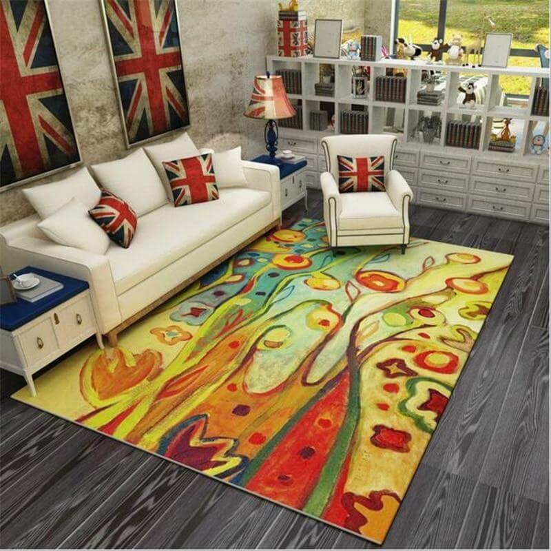 Creative Modern Pastoral Style Soft Carpet for Home - Image 0