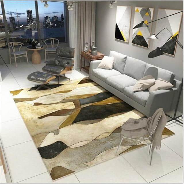 Creative Modern Pastoral Style Soft Carpet for Home - Image 6