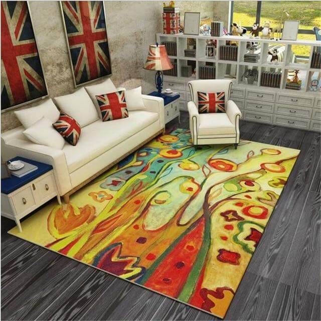 Creative Modern Pastoral Style Soft Carpet for Home - Image 1