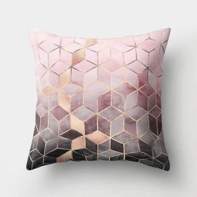Square Decorative Geometric Striped Pillow Cases - Image 13