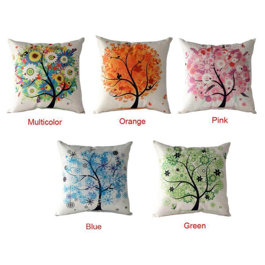Fall Tree Fresh Sofa Pillow Cases - Image 2